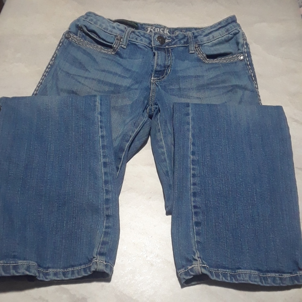 Rock 47 by Wrangler jeans - Picture 2 of 6